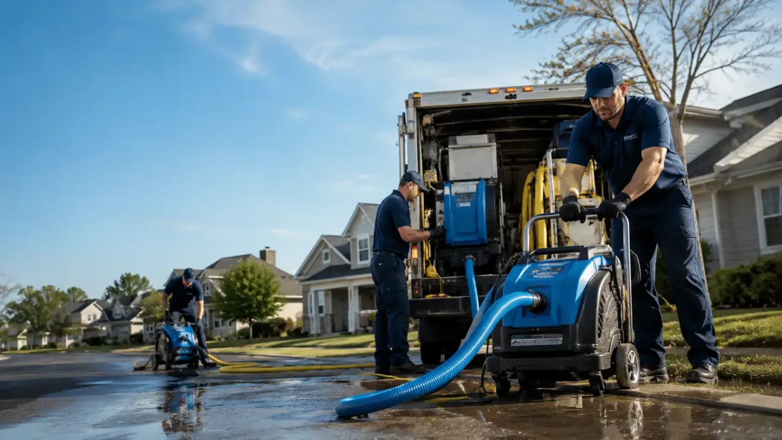Flood Damage Cleanup in Bally, PA